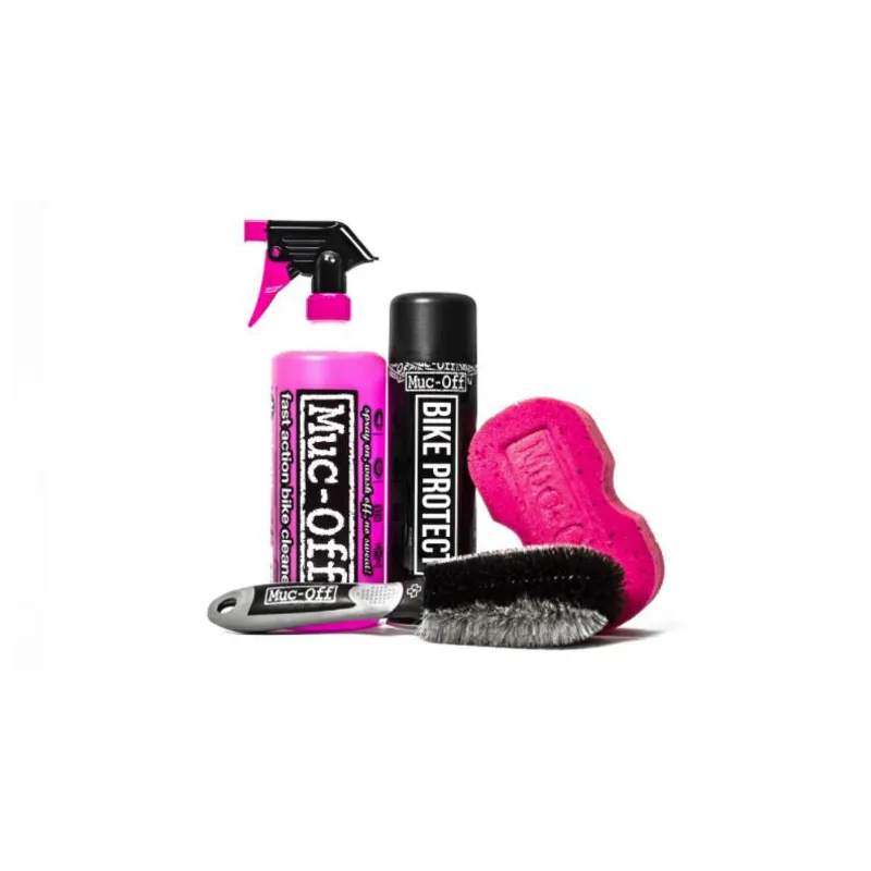 Muc off bike care essentials sales kit